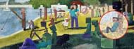 Herobrine in the Mojang's "Summer Picnics" Facebook Cover (Image via Mojang)